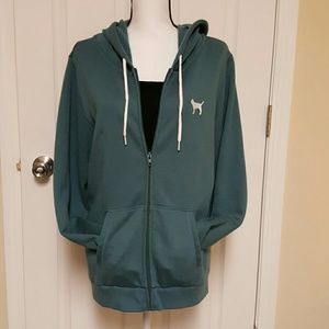 🔥Victorias secret Pink🔥 full zip hoodie